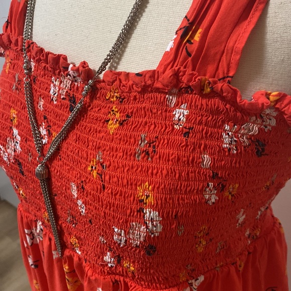 Maternity floral maxi dress - Picture 4 of 5